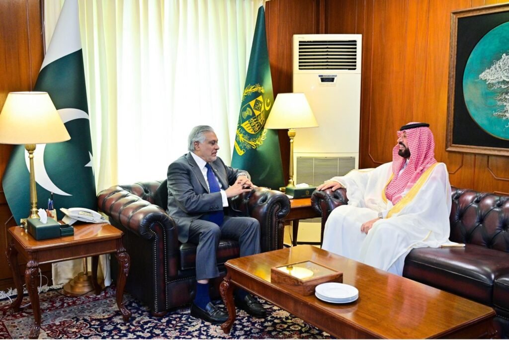 Saudi Ambassador calls on DPM Dar, Pakistan reaffirms strategic partnership with Kingdom