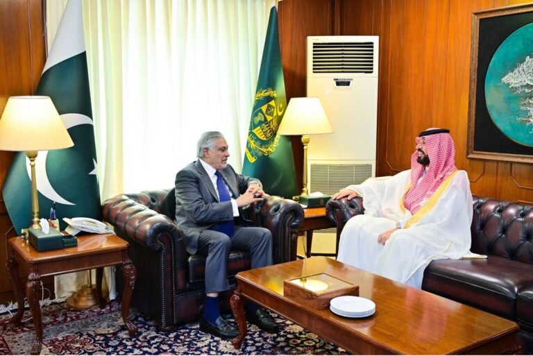 Saudi Ambassador calls on DPM Dar, Pakistan reaffirms strategic partnership with Kingdom