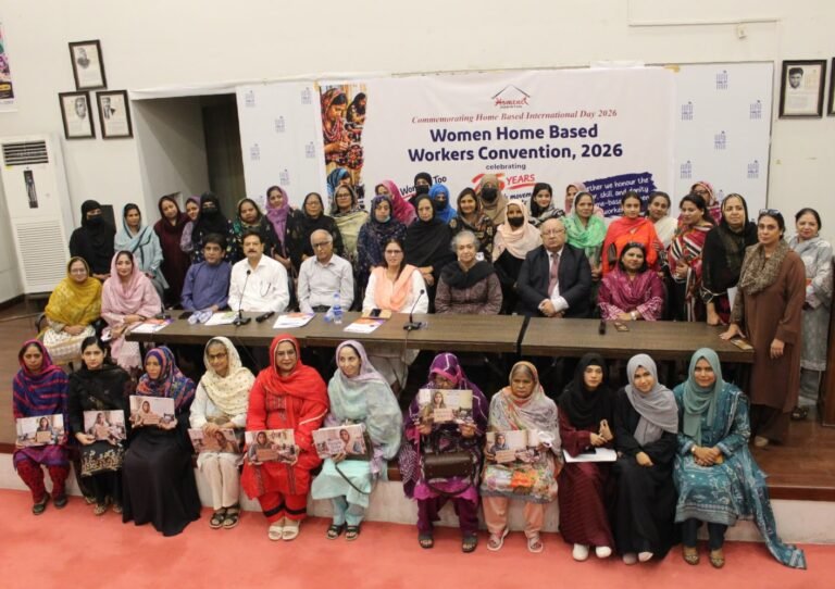 HomeNet Pakistan calls for fair wages, social protection for women home-based workers