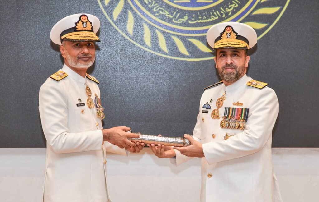 Rear Admiral Khyber Zaman takes over as commander Pakistan fleet