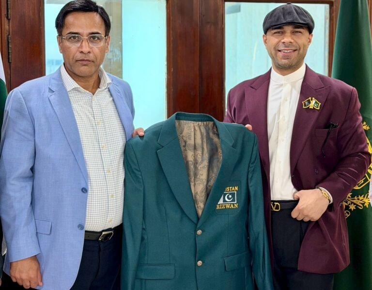 DG PSB honours Rizwan Ahmed for bridging athlete welfare and sports development