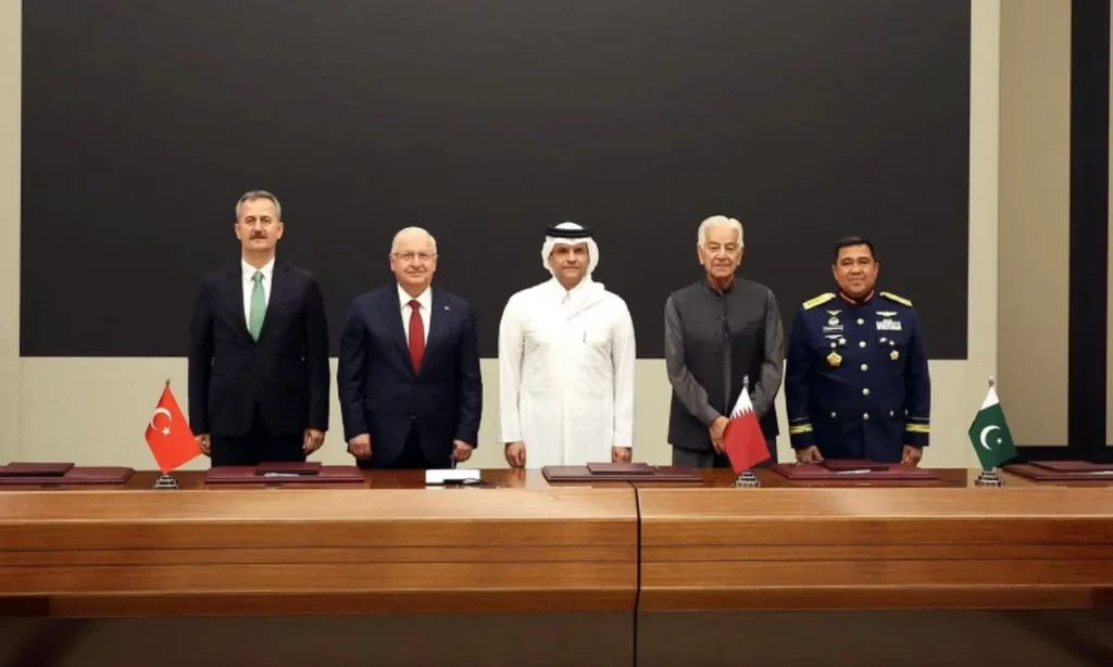 Pakistan, Qatar, Türkiye & Indonesia sign “Badr” MoU for defence industrial cooperation