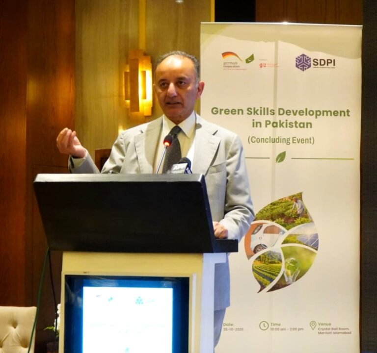 Pakistan must shift from workshops to innovation-led green skills with measurable outcomes: Musadik Malik