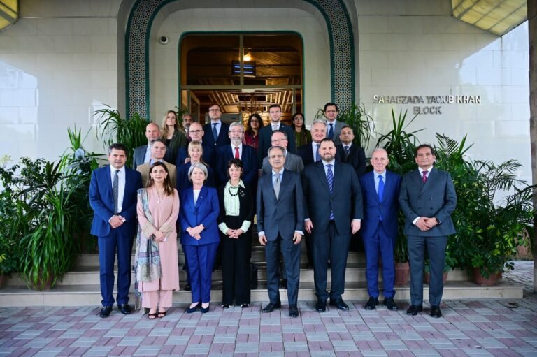 Foreign Secretary, EU Ambassadors discuss strengthening Pakistan-EU partnership