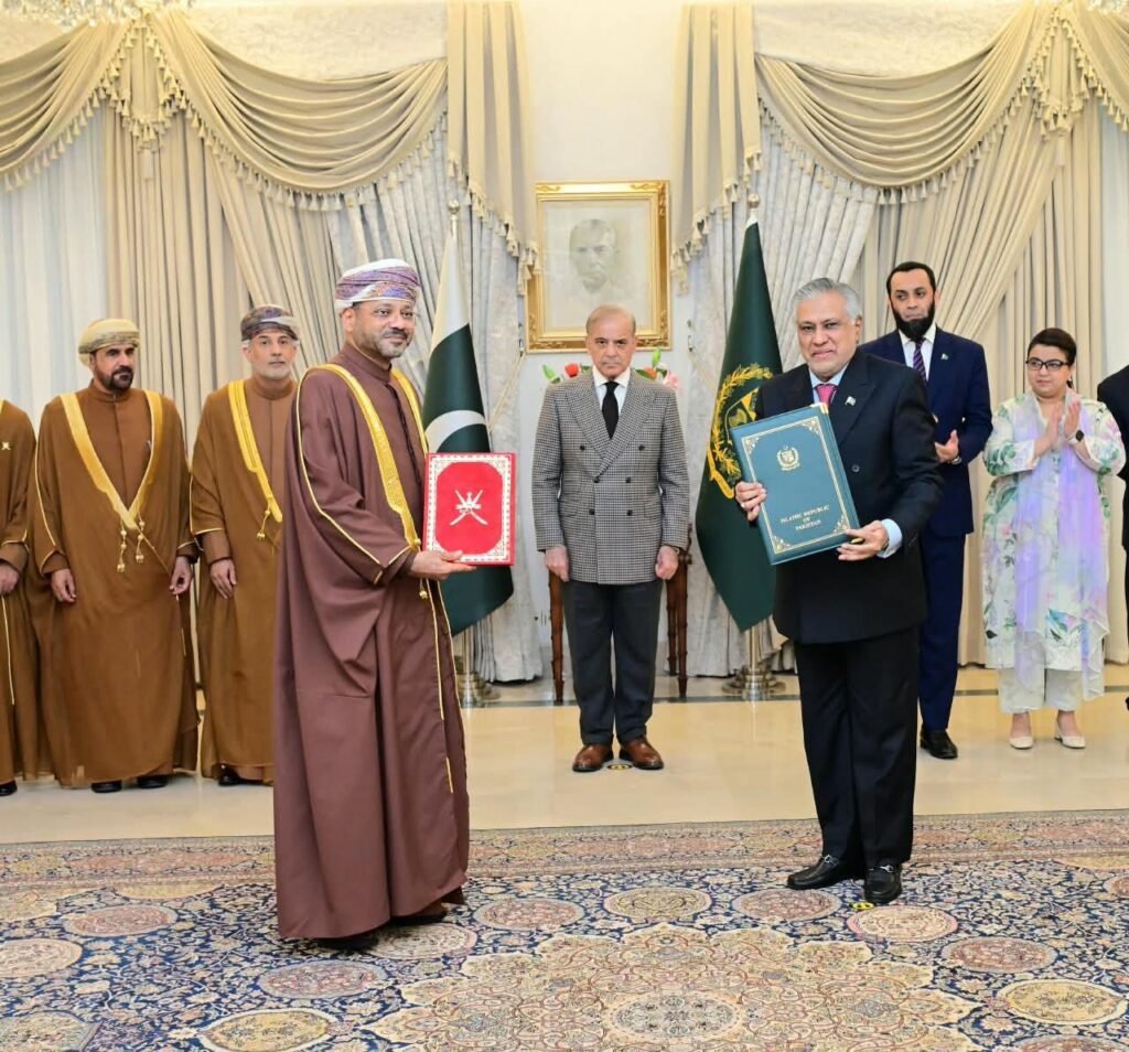 Pakistan, Oman exchange six agreements, MoUs to boost bilateral cooperation