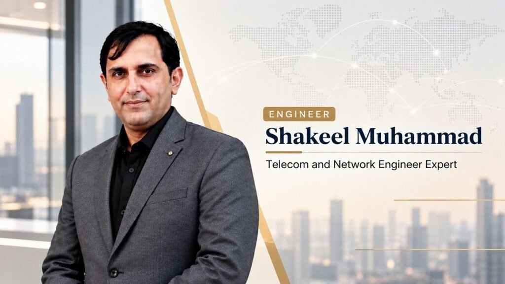 Pakistani Telecom Engr. Shakeel highlights importance of reliable fiber networks in Saudi Arabia