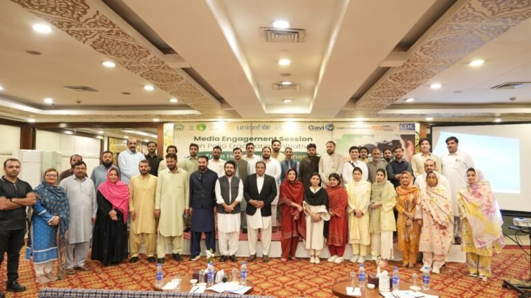 EOC polio organizes engagement session with media; highlights objectives of upcoming IPV campaign