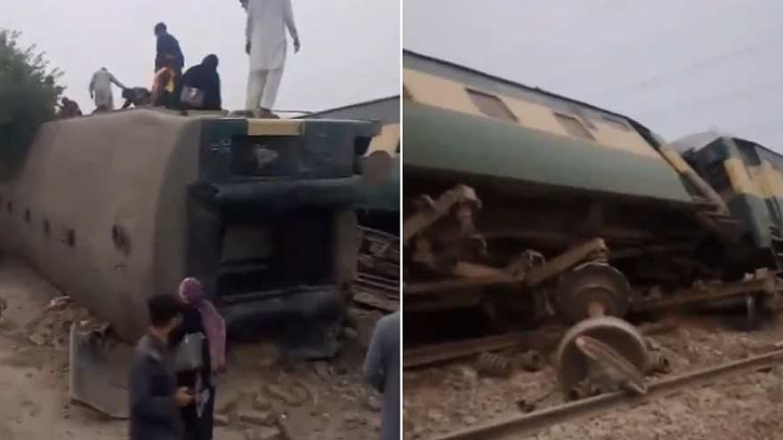 District admin launches rescue operation after Rahman Baba Express derailment
