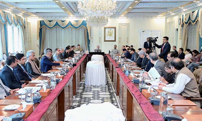 Prime Minister Muhammad Shehbaz Sharif chairs a review meeting regarding Gemstones sector.