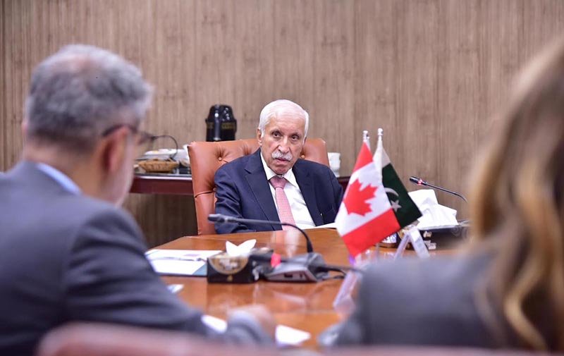 Federal Minister for Board of Investment Mr. Qaiser Ahmed Sheikh and Canadian High Commissioner to Pakistan Tariq Ali Khan attended the concluding ceremony of the third round of negotiations on the Bilateral Investment Treaty (BIT) between Pakistan and Canada