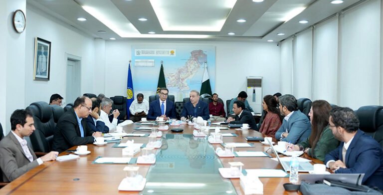 Federal Minister for Communications Abdul Aleem Khan, along with Prime Minister’s Advisor on Privatization Muhammad Ali, chaired an important Public-Private Partnership (PPP) meeting regarding NHA projects at the Ministry of Communications