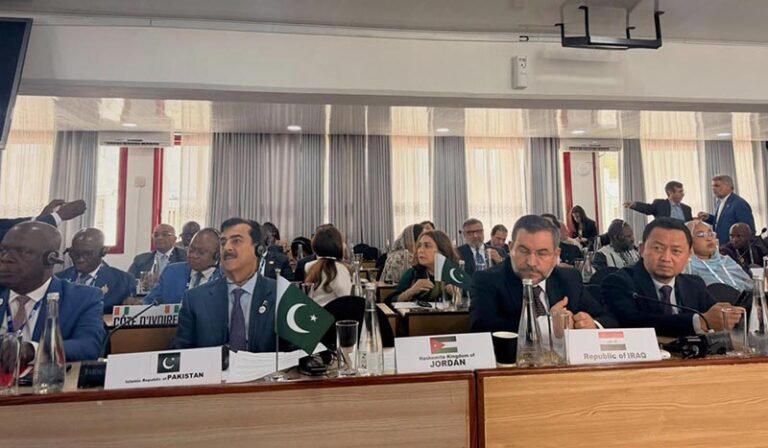 Chairman Senate, Syed Yousaf Raza Gilani leading parliamentary delegation comprising senators and MNA’S participating in puic consultative session in Arusha.