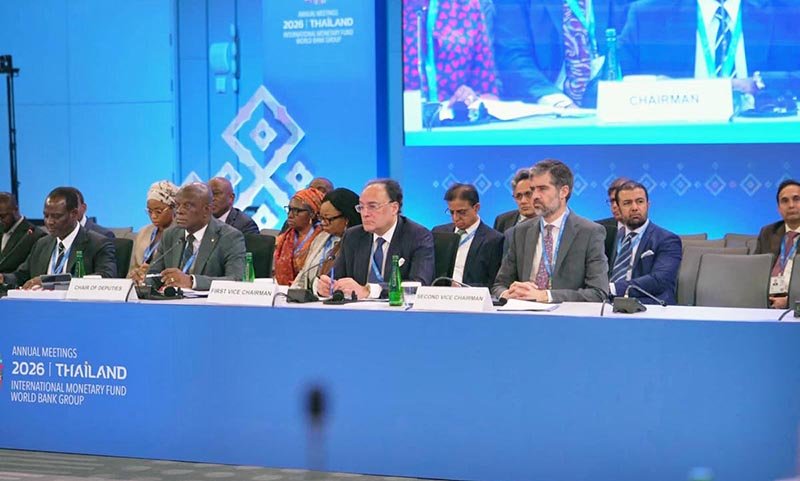 Federal Minister for Finance and Revenue, Senator Muhammad Aurangzeb, participating in the G-24 Finance Ministers and Central Bank Governors’ Meeting as First Vice-Chair and reaffirming Pakistan’s commitment as incoming Chair to strengthening the G-24’s collective influence.