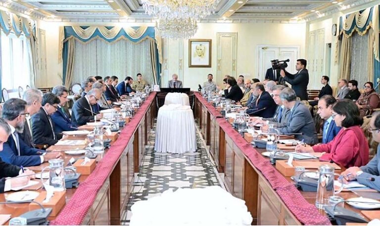 Prime Minister Muhammad Shehbaz Sharif chairs a meeting regarding access to finance for Agriculture, Housing and SME sectors