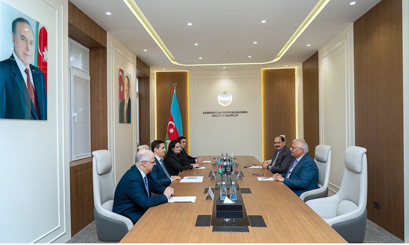 Hon'ble Chief Justice of the Federal Constitutional Court of Pakistan, Mr. Justice Amin-ud-Din Khan, Meets Azerbaijan's Minister of Justice and Chairman of the Constitutional Court of Azerbaijan during Official Visit