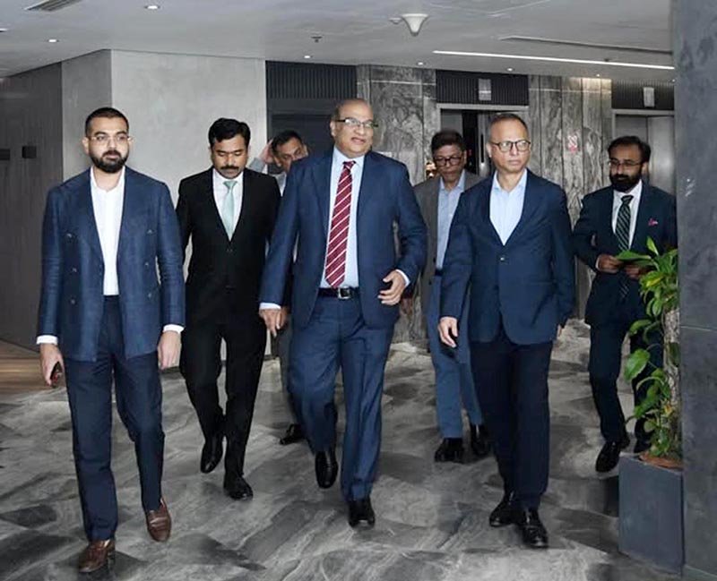 President, Bangladesh Garment Manufacturers and Exporters Association (BGMEA), Mr. Mahmud Hasan Khan received High Commissioner of Pakistan to Bangladesh, Mr. Imran Haider at BGMEA office