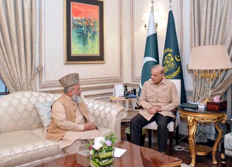 Chairman Council of Islamic Ideology Dr. Allama Raghib Hussain Naeemi calls on Prime Minister Muhammad Shehbaz Sharif