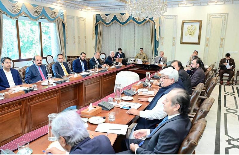 Prime Minister Muhammad Shehbaz Sharif chairs a meeting regarding SMEDA