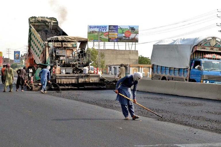 70pc Work on Chhoi Khentla-Garam Thoon Road Completed