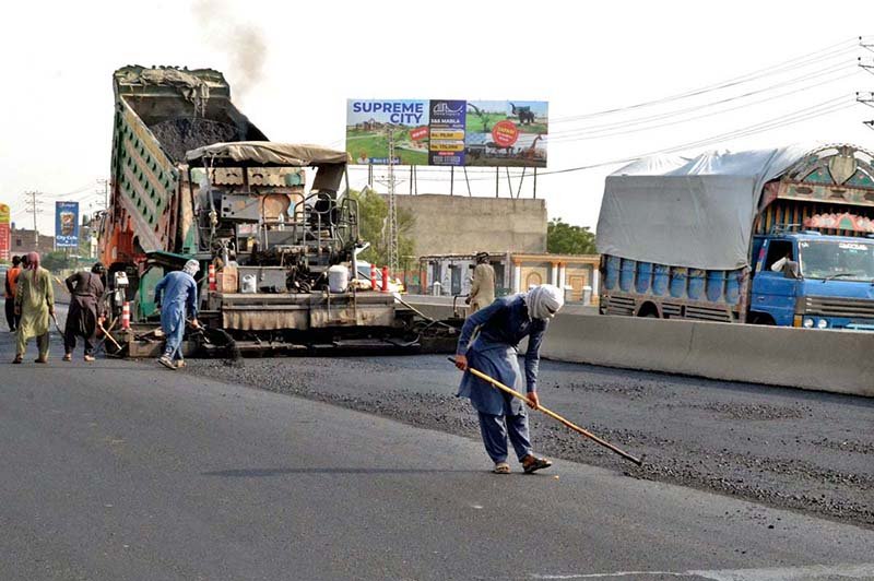 70pc Work on Chhoi Khentla-Garam Thoon Road Completed