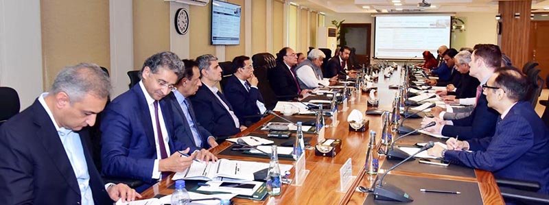 Federal Minister for Finance and Revenue, Senator Muhammad Aurangzeb, chairing the third meeting of the Committee on the National Private Equity Framework and reviewed progress of Committee