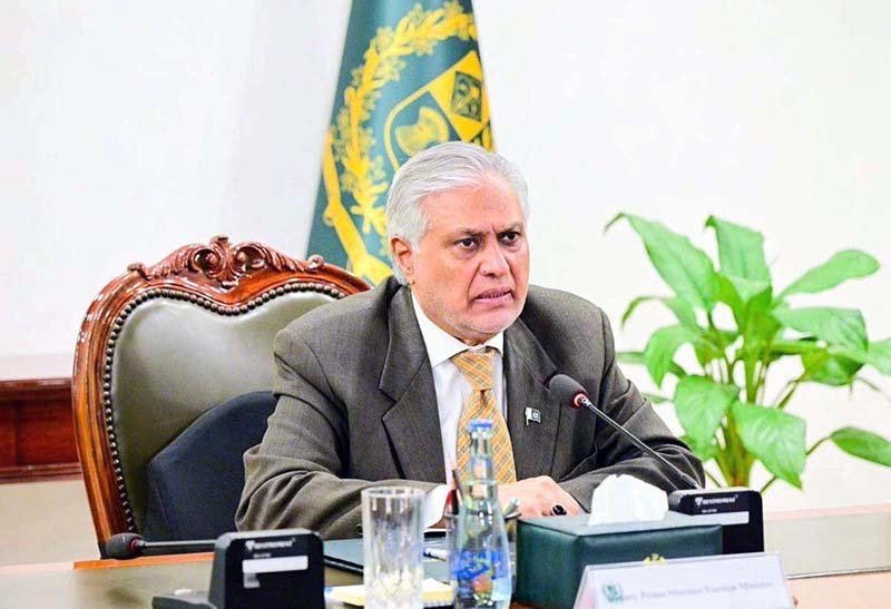 – Deputy Prime Minister/Foreign Minister Senator Mohammad Ishaq Dar chairing an inter-ministerial meeting to review Pakistan’s trade and export promotion agenda at the Ministry of Foreign Affairs.