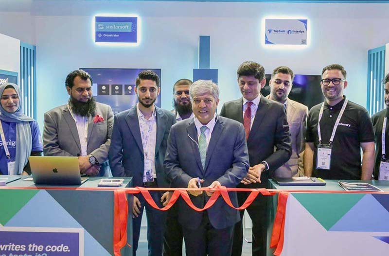 Ambassador Shafqat Ali Khan, Pakistan's Envoy to the UAE, inaugurates the Pakistan Pavilion at AI Everything Global 2026 in Dubai, showcasing Pakistan's growing capabilities in artificial intelligence and emerging technologies