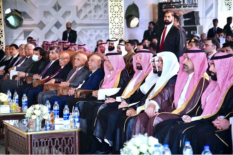 President Asif Ali Zardari at the Saudi Pakistan Real Estate Expo (SPREX)