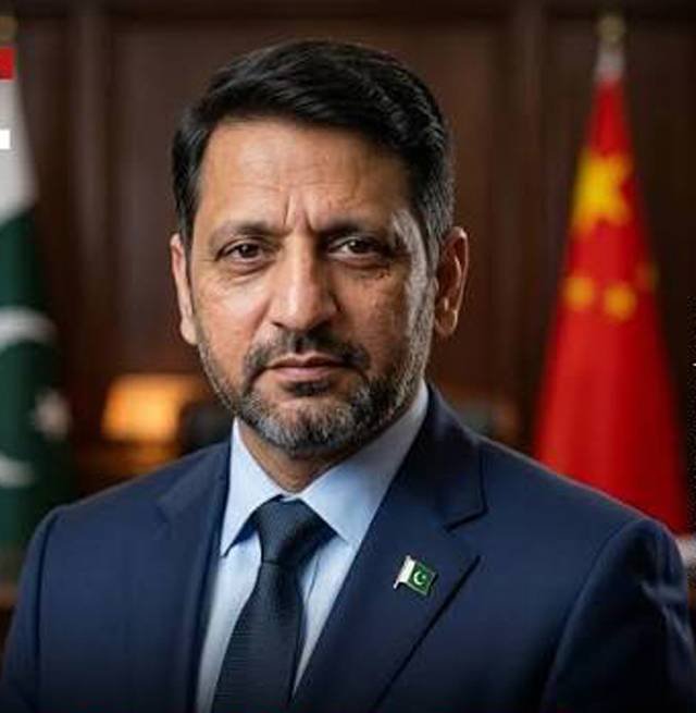 Pakistan’s Ambassador to China presents copy of his credentials