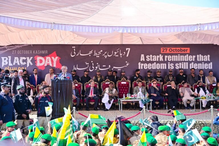 DPM Dar reaffirms Pakistan’s unshakeable support for Kashmiris’ self-determination right