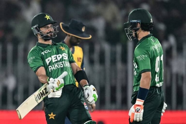 Farhan, Maaz power Pakistan to four-wicket win over Sri Lanka in first T20I