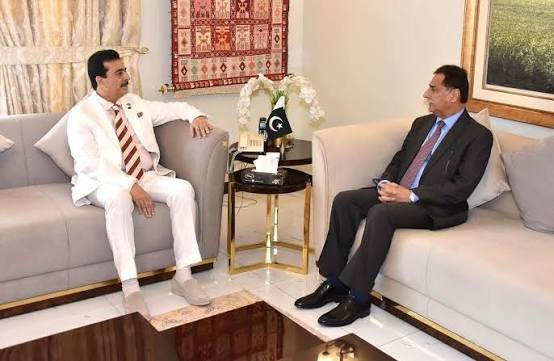 Gilani meets Speaker National Assembly