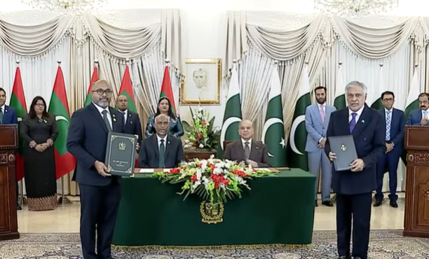 Pakistan, Maldives sign 20 MoUs to strengthen bilateral ties across multiple sectors