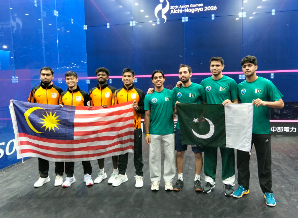 Pakistan clinch squash silver at Asian Games Aichi-Nagoya
