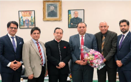 PML-N Germany delegation meets ambassador to discuss community issues
