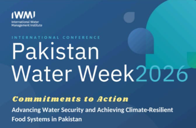 Pakistan Water Week 2026 to begin in Islamabad on Nov 2