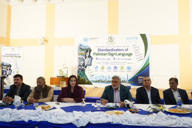 Pakistan moves to standardize sign language; NISE declared core federal institute