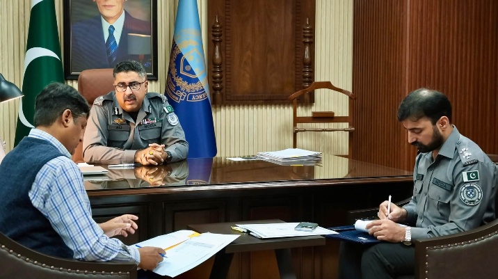 DG NCCIA holds meeting with PRO, reviews arrangements for E-Kachehri
