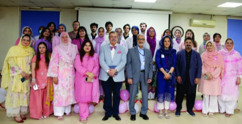 Shifa College promotes breast cancer awareness
