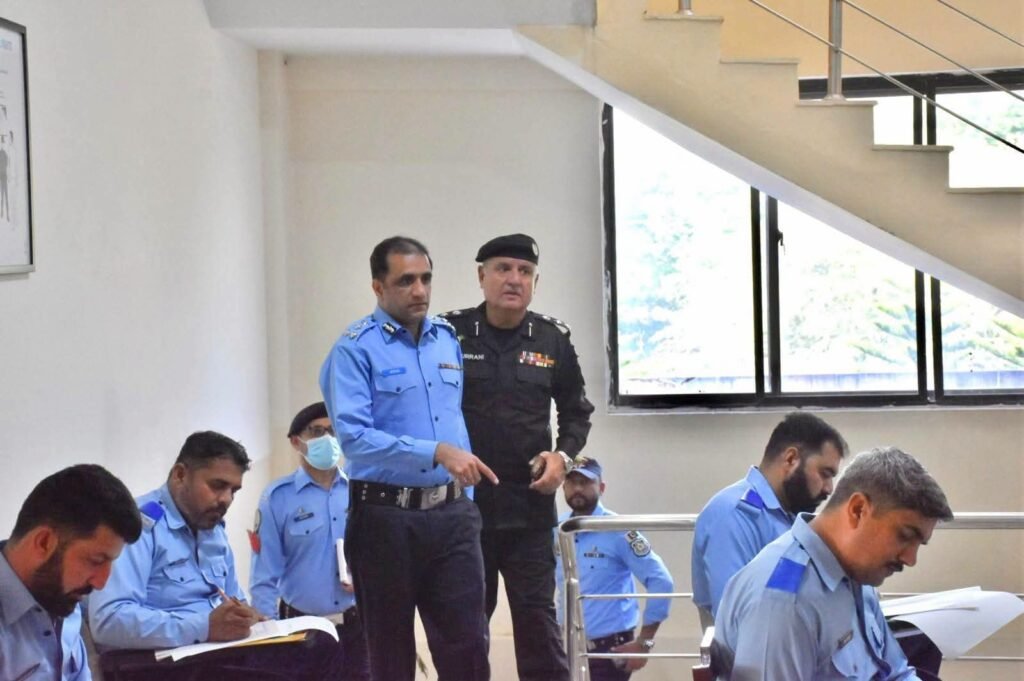 DIG Ateeq reviews police college exams