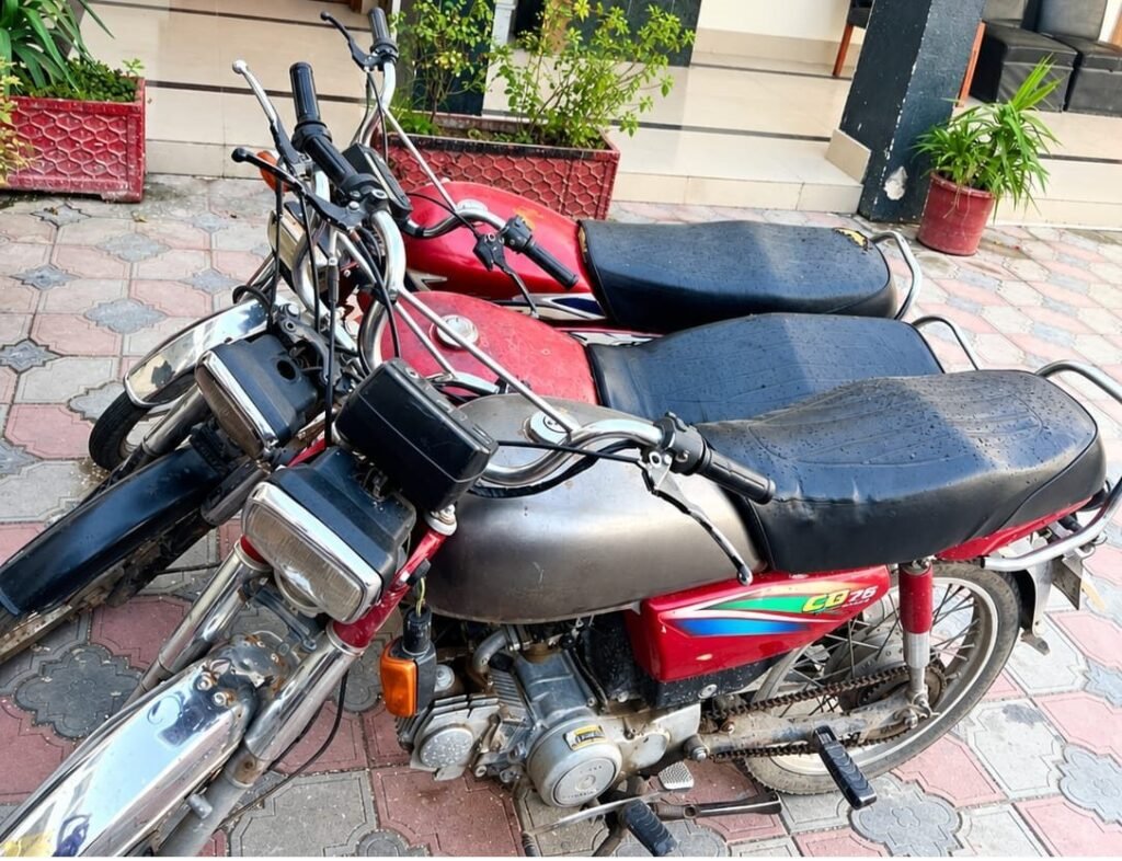 Rawalpindi Police arrest five suspects of three gangs, recover six stolen motorcycles