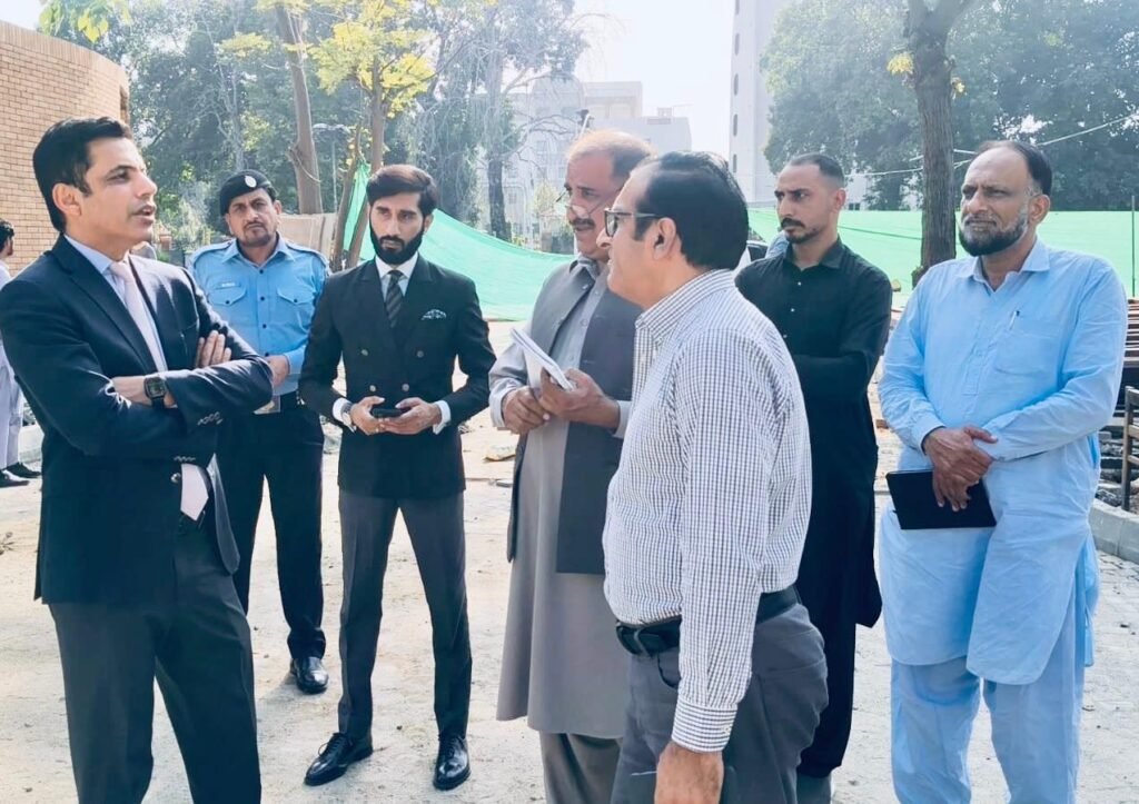 CDA chief reviews development work in Diplomatic Enclave