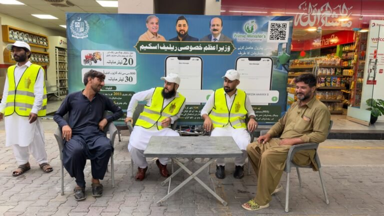 Shaheryar Memon leads fuel relief awareness campaign across Islamabad