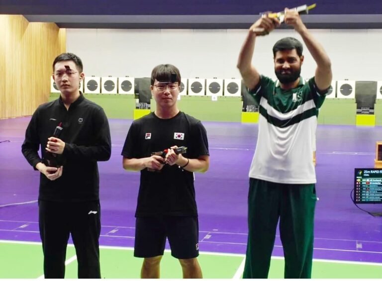 Pakistan Navy’s Ghulam Mustafa Bashir wins bronze for Pakistan at Asian Games