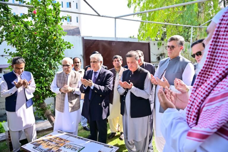 DPM/FM Dar performs groundbreaking for expansion of FO mosque