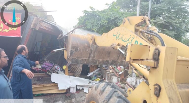 RDA demolishes illegal structures, seals commercial building in Abad Housing Scheme