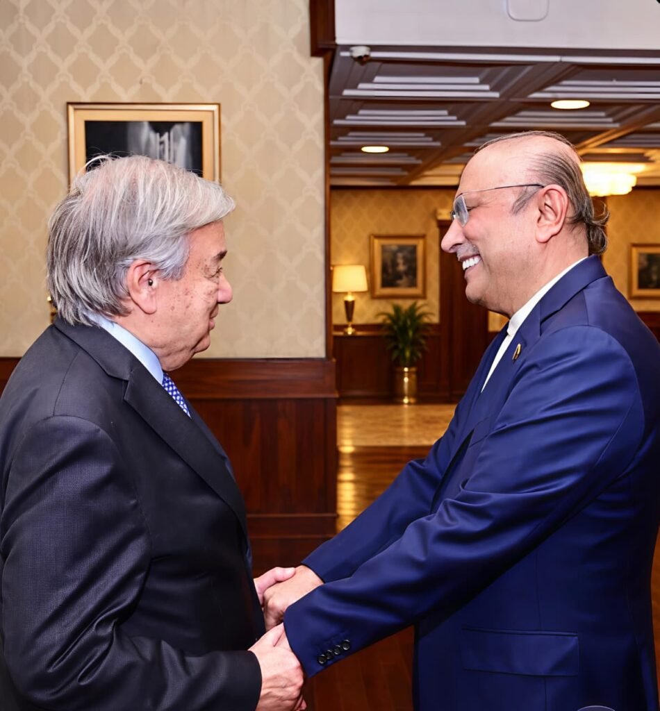 President confers Nishan-i-Imtiaz upon UN Secretary-General Guterrers