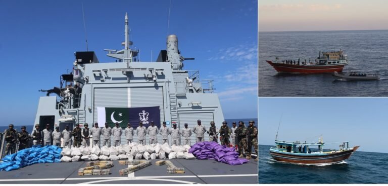 PNS Yarmook seizes large cache of narcotics worth $ 96 mln