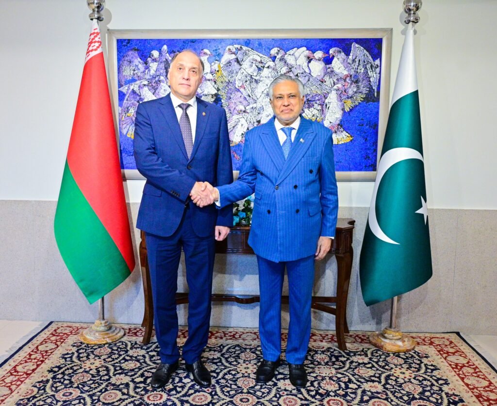 DPM, Belarusian NSA review Pakistan-Belarus ties, express satisfaction at positive momentum in bilateral relations