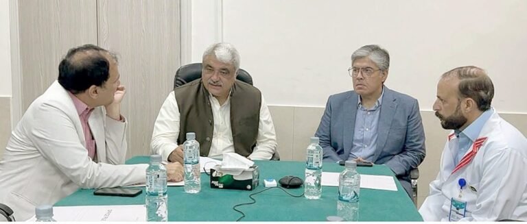 Minister reviews operational progress at Nawaz Sharif Cardiology Center Murree